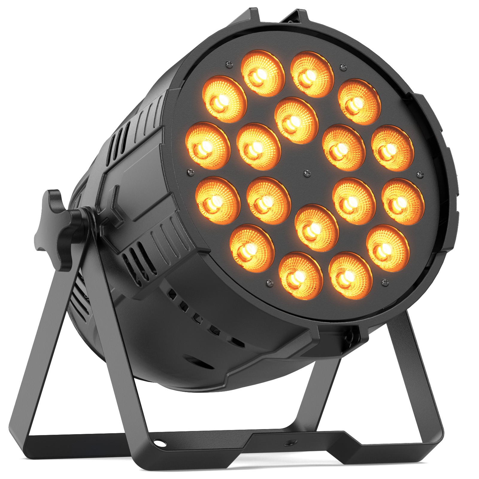 10Pcs 18LED Par Can Light DMX Stage Effect Lighting RGBWAL Disco Party Show Wash
