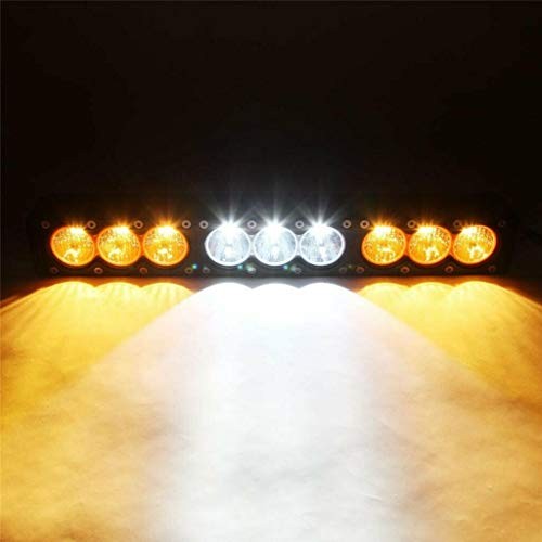 Lightronic Off-Road 16.6″ Single Row 16.6″ Amber/White Spot/Driving Combo Beam