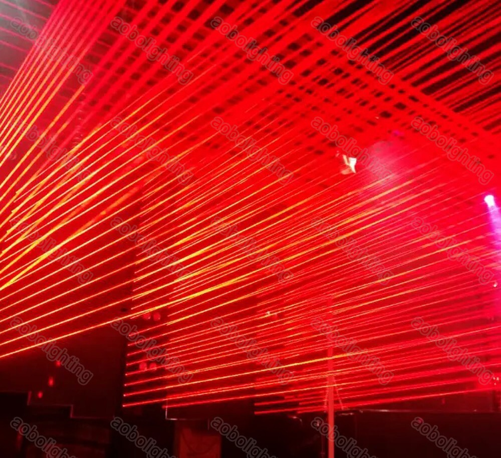 Dj laser light 8 eyes stage red laser bar RGB LED Beam moving head Show Lighting