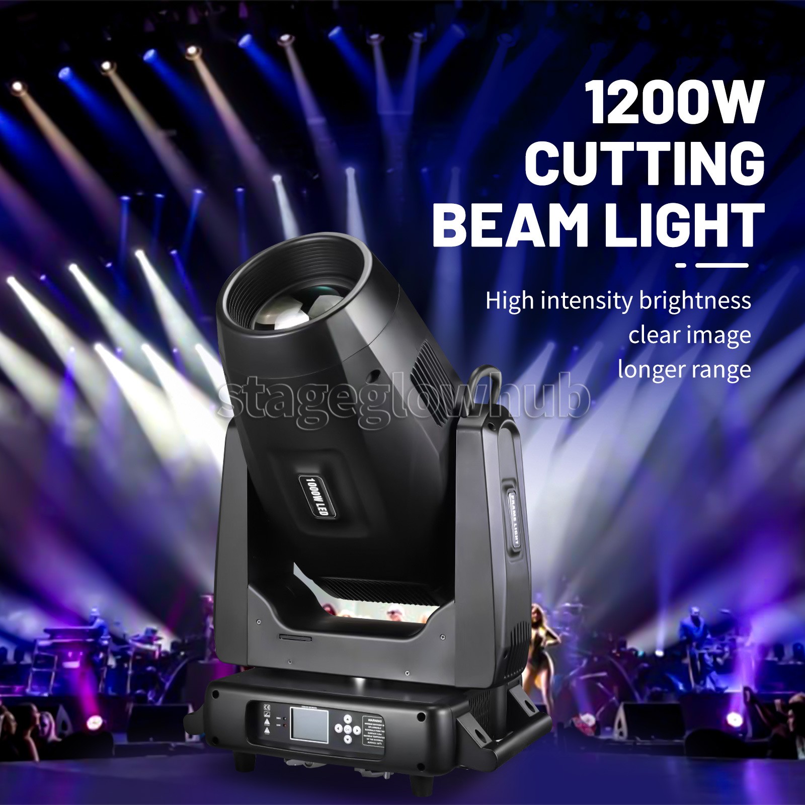 PAIDUN 1200W Framing Module Moving Head Cutting Light CMY CTO Wedding Theater DJ