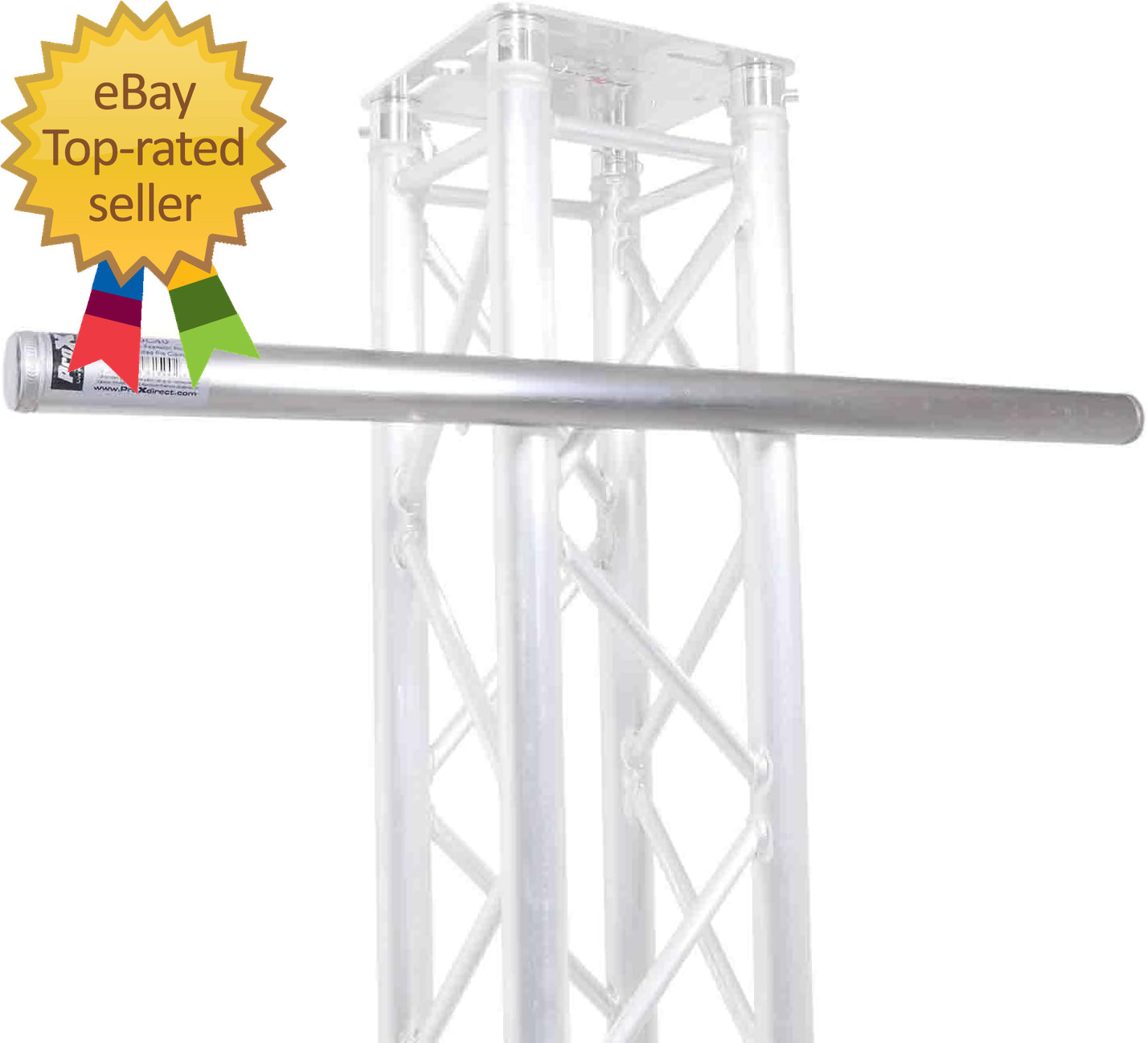 Prox XT DC40 40 Inch Truss Mounting Pole Extension Pole for Mounting Stage Ligh