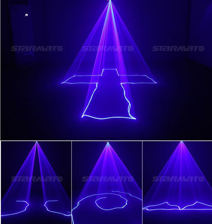 150mW Single Blue Ray Beam Light Scan Laser Stage DJ Gig Xmas Party stage lightx
