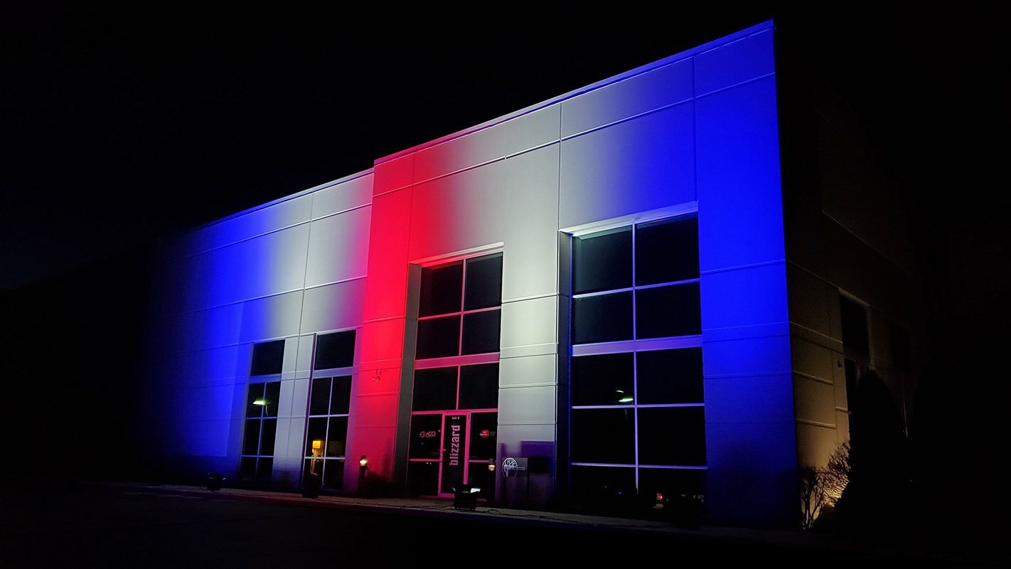 Blizzard Factory B-STOCK MOTIF METRO / 60X 10 WATT RGBW LEDs / IP65