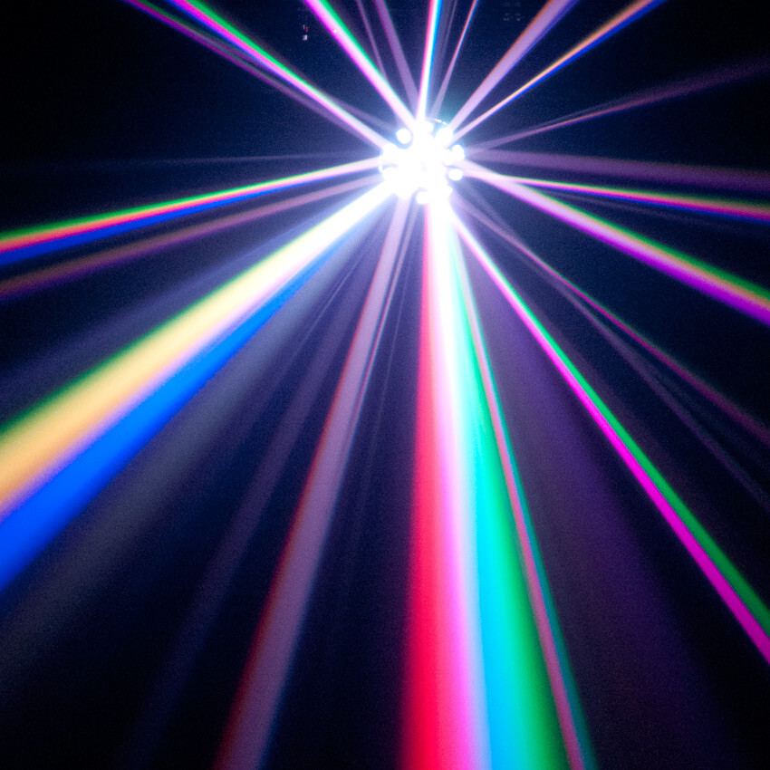 American DJ VERTIGO HEX LED 12 Watt 6-Color RGBCAW RGB+Cyan Amber White FX Light