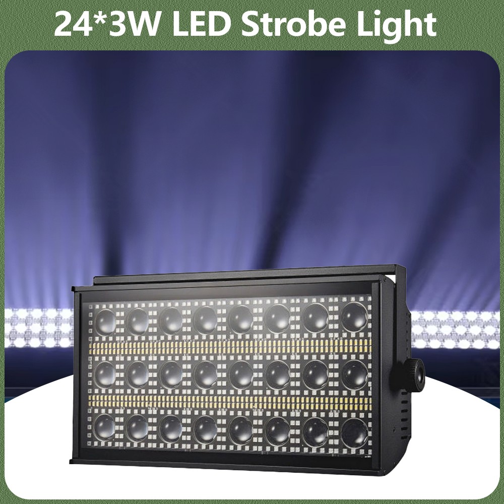 140W RGBW LED Thunder Curtain Strobe Beam Wash Light DMX512 Background Lighting
