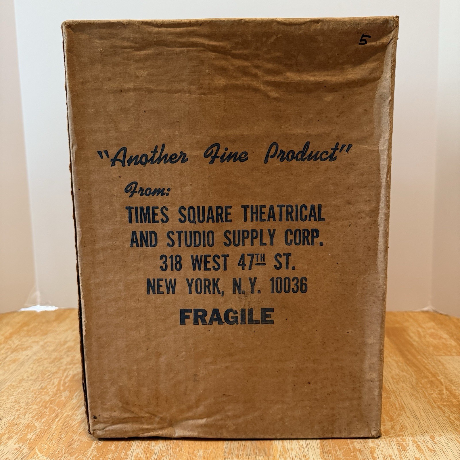 70’s Fresnel TIMES SQUARE Theatrical And Studio Supply LIGHTING Sealed