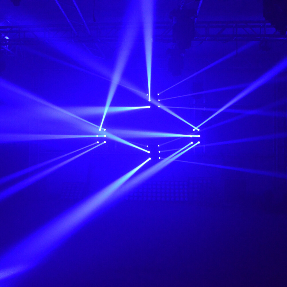 6 Head Beam Moving Head Lights RGBW DMX Automated Pan & Tilt DJ Stage Lighting