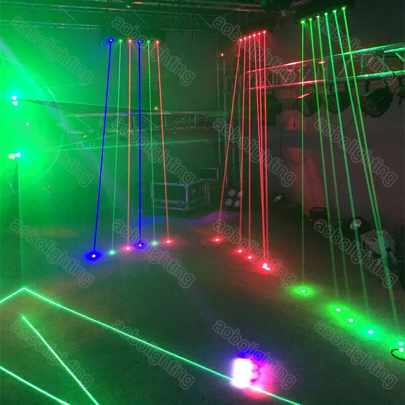 6X6 eye RGB Full Color Fat Beam Disco DJ Moving Head Laser Light Party event bar