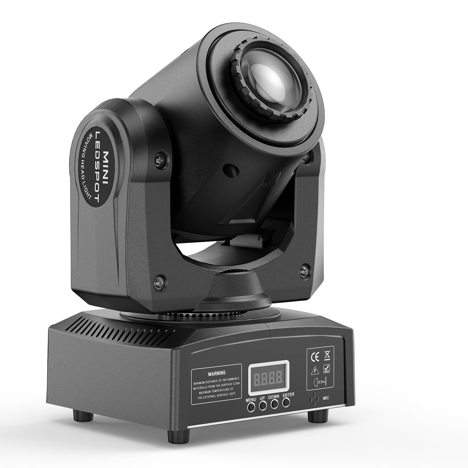 150W Moving Head Light 8Pattern LED Beam RGBW Strobe DMX DJ Disco Stage Lighting