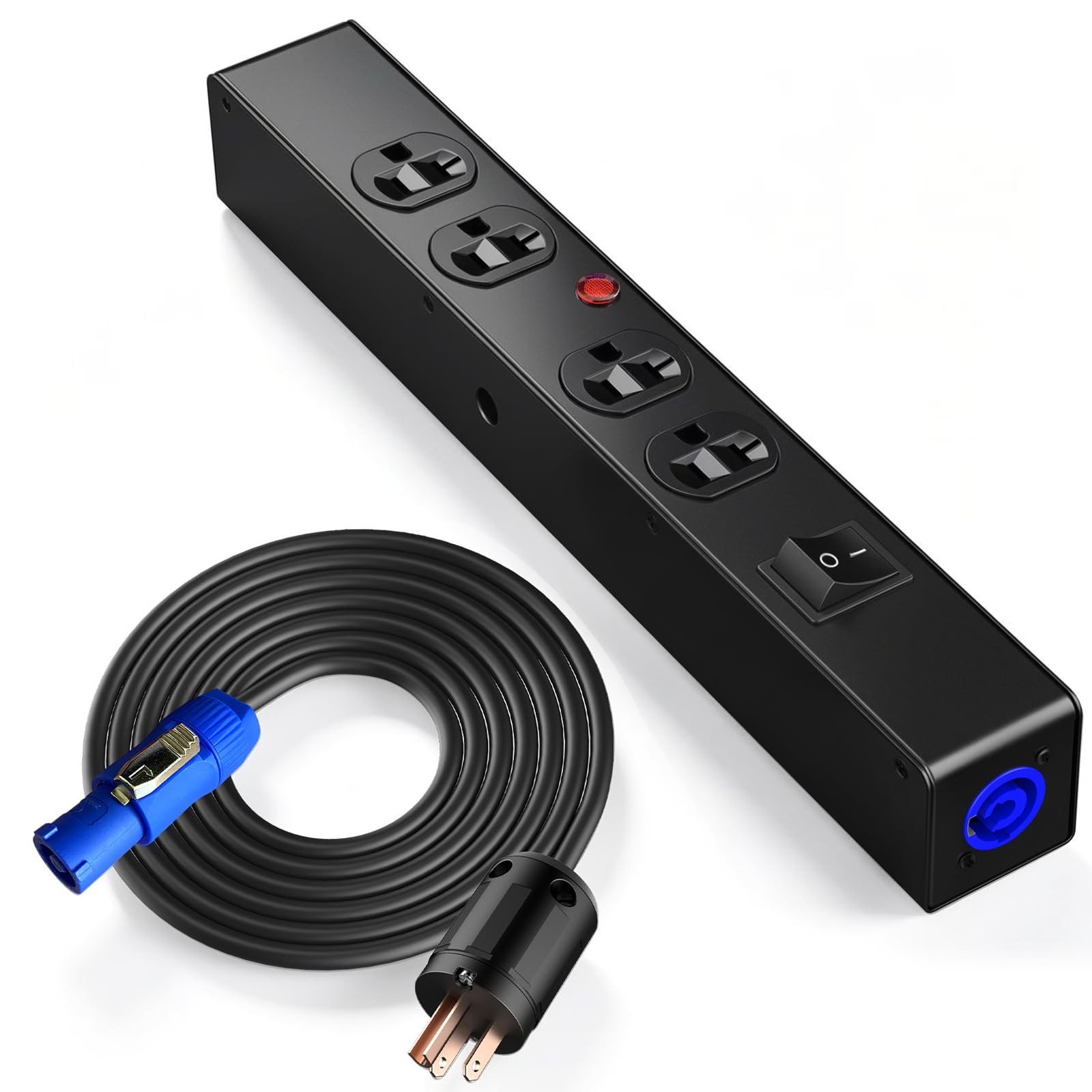 SRHBYJBFSIR PowerCon Power Connector Box, 4 Edison Power | Equipped with a Po…