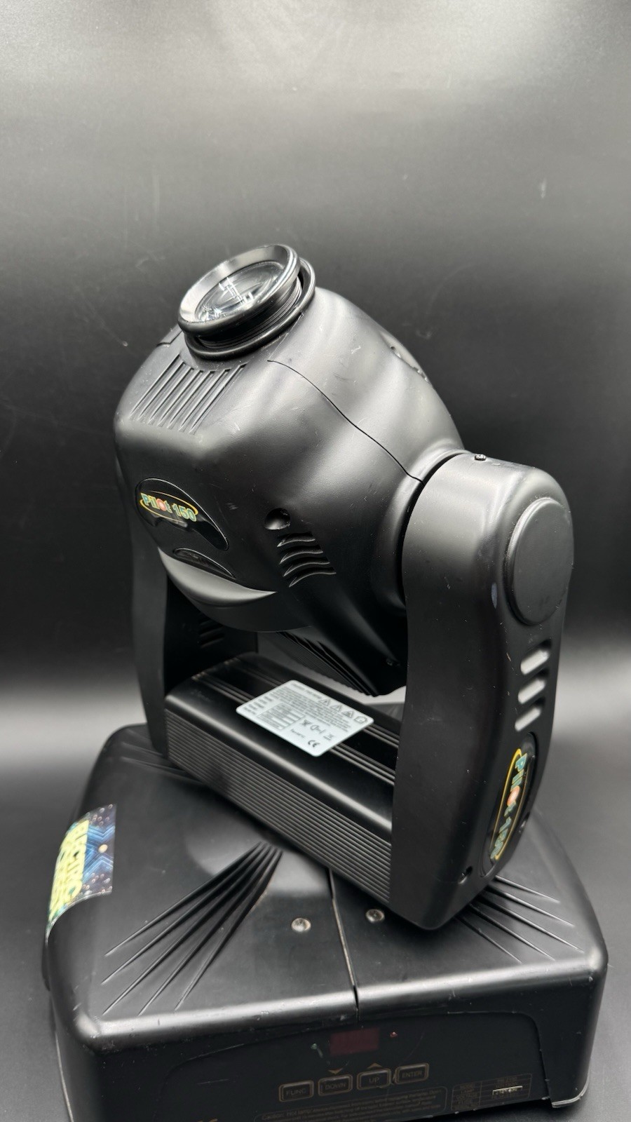 PR Lighting Pilot 150 PR-2150 Moving Head Stage Light HTI 150W DMX 120V