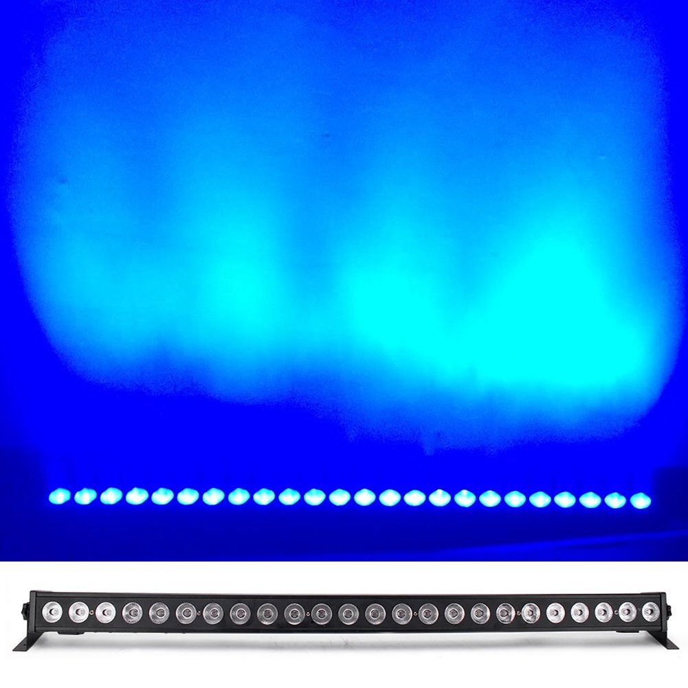 72W Stage Light RGB 24LED Wall Washer Light Bar DMX DJ Disco Party Effect Light
