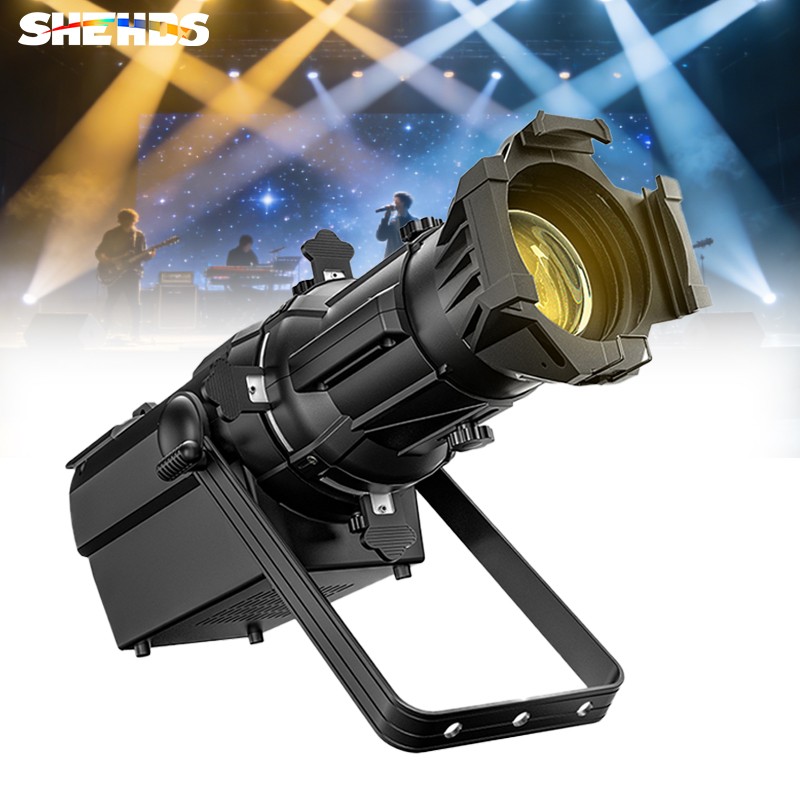 SHEHDS NEW LED 350W Warm+Cool White LEKO Profile Spotlight Prime Lens Wedding