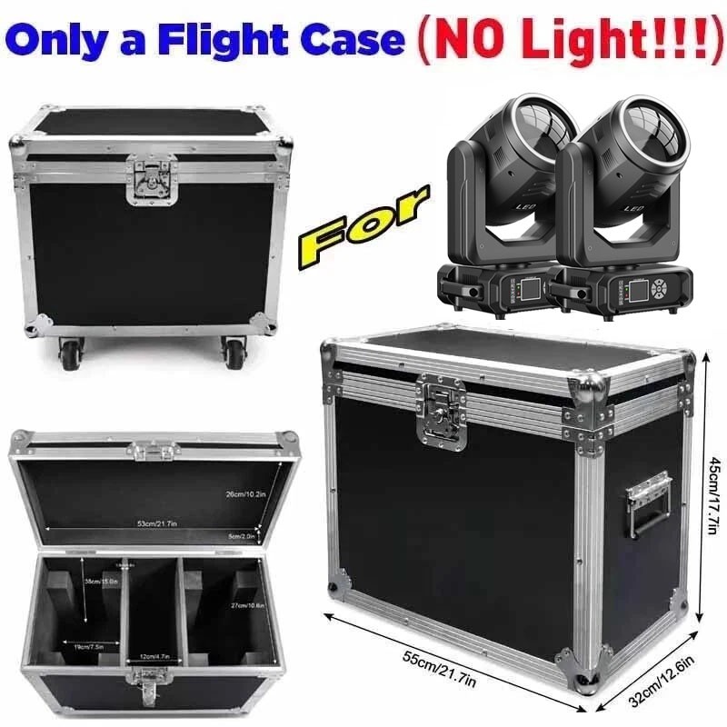 300W LED Rotation 18Prism Stage Lighting Gobo Moving Head Disco DMX Spot Light