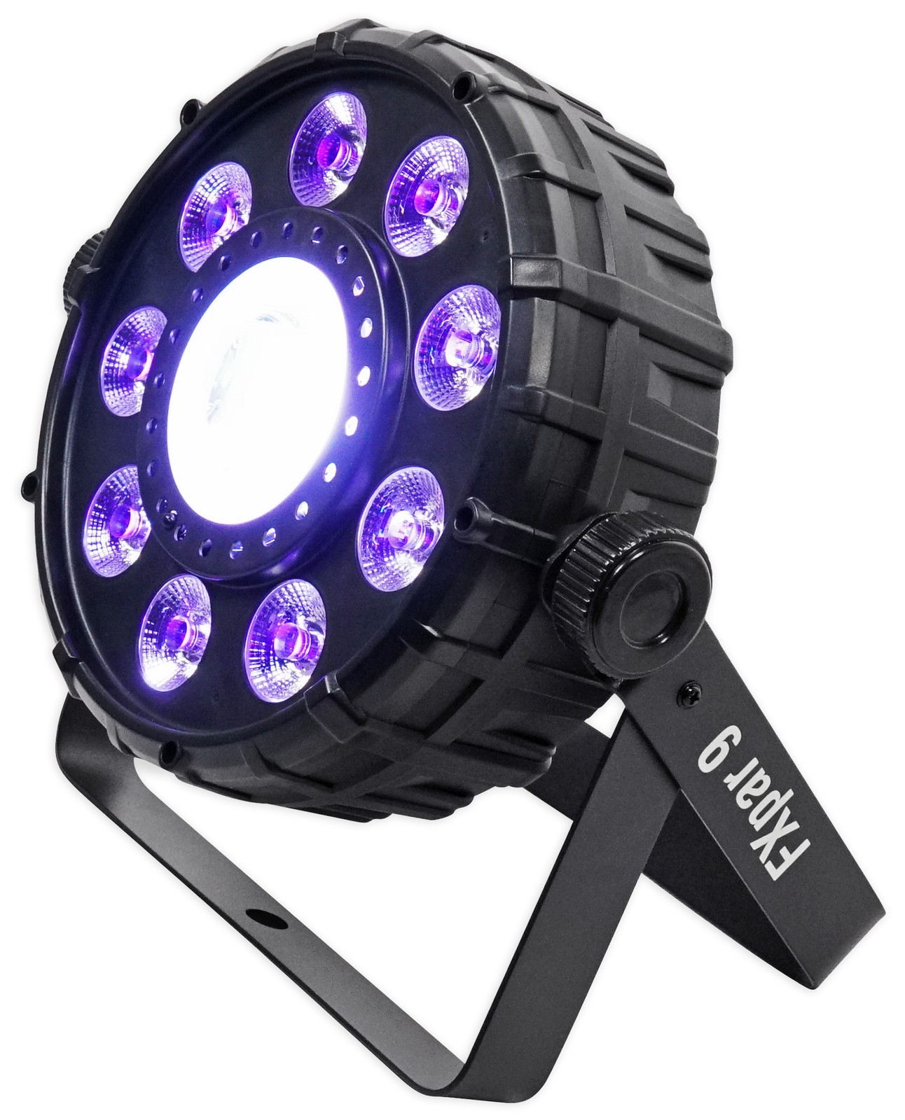 Chauvet DJ FX Par 9 Compact DMX Multi-Effect LED, SMD RGB+UV Strobe Par Light
