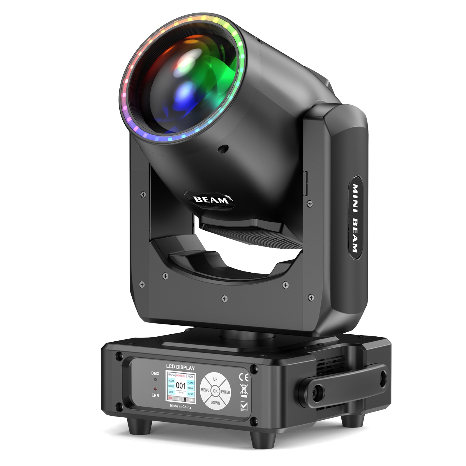 4x 230W LED 48Prism Moving Head Stage Lighting Beam RGBW Gobo DMX for DJ Disco