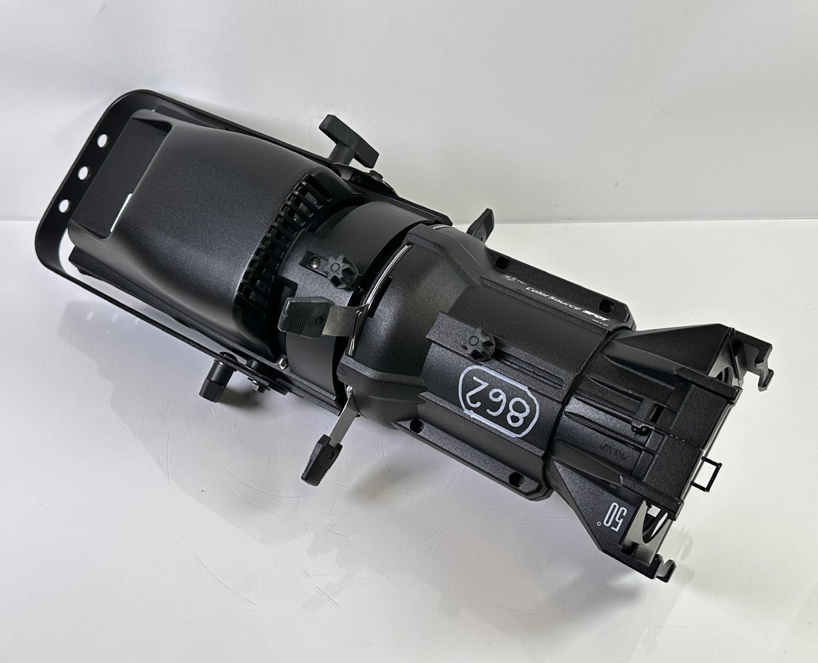ETC ColorSource Spot Light Deep Blue 50° Degree Lens Tube RGBL LED Ellipsoidal