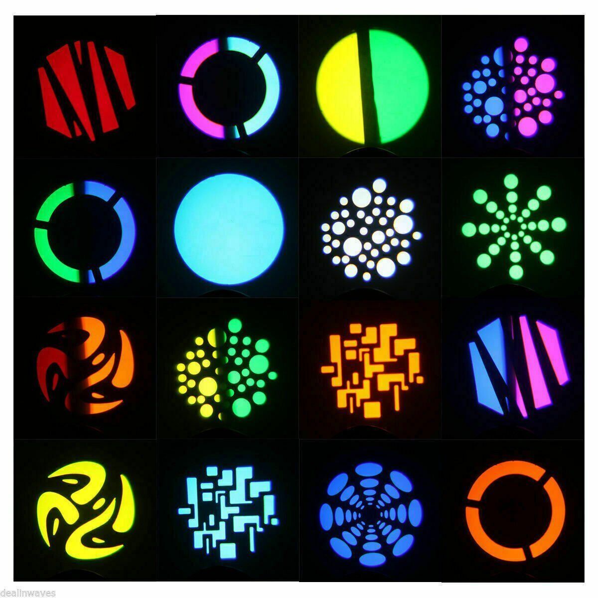 120W LED RGBW Moving Head Stage Lighting Gobo Beam Pattern Party DJ Disco Light