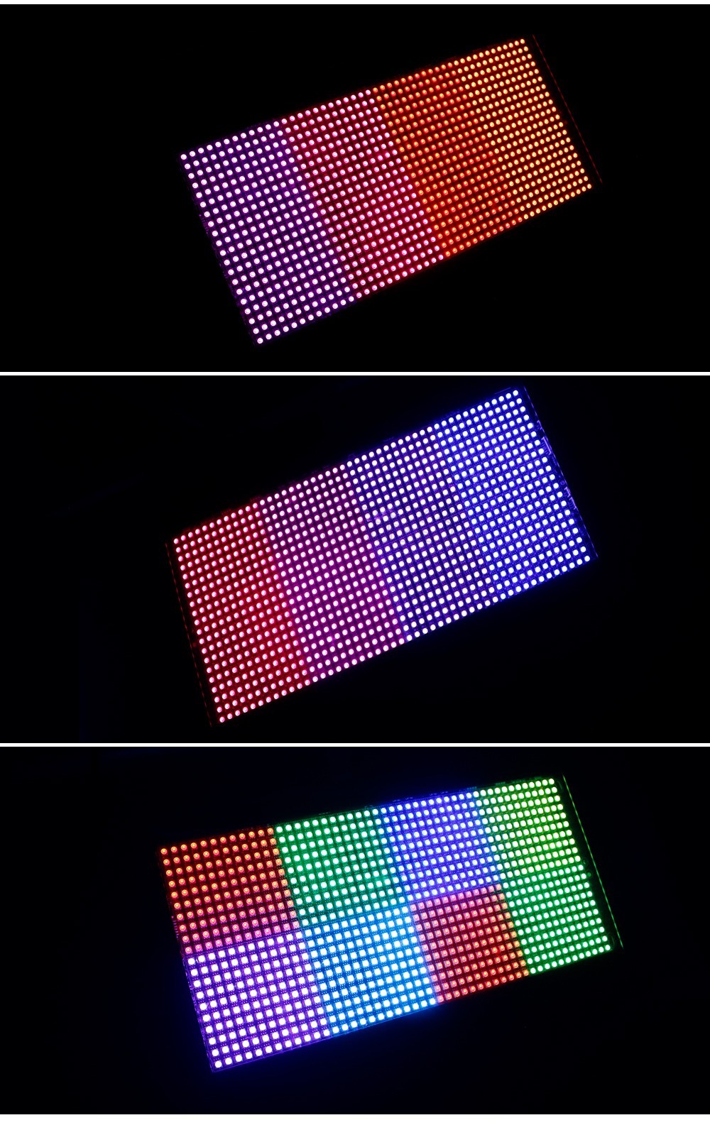 4Pcs 200W 960 SMD 5050 RGB LED Strobe Wall Wash Light Beam Show Disco Party