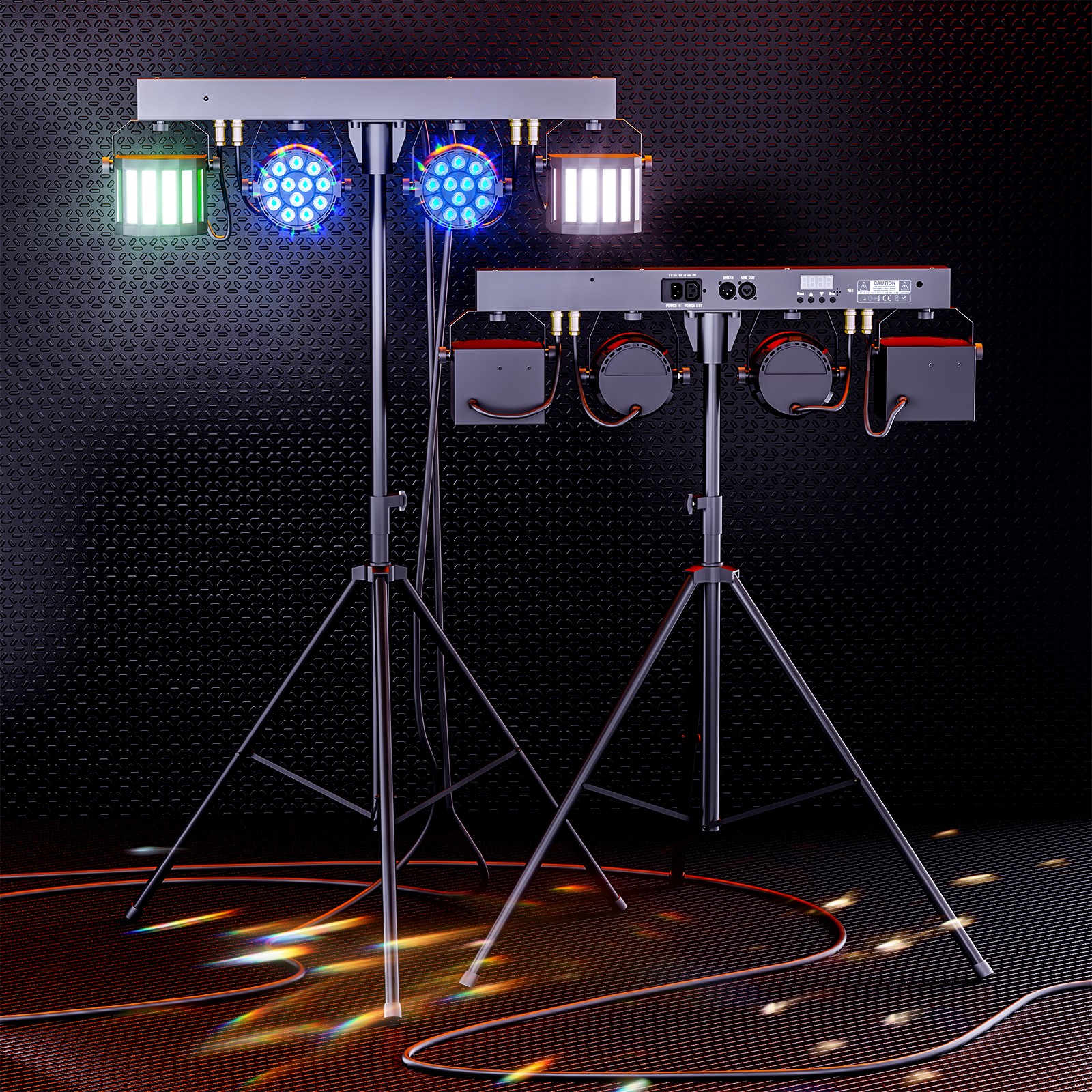 DJ Stage Moving Head Light with Stand DMX Control for Party Wedding Event