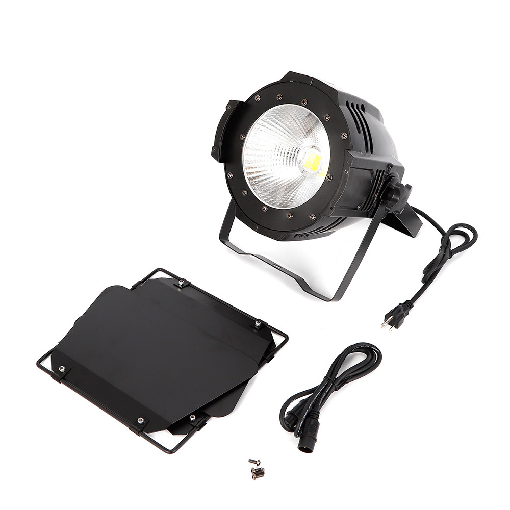 200W COB LED Stage Par Light – Warm & Cool White DMX Control for Events