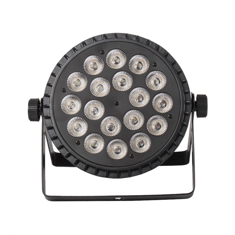 SHEHDS 18x18w RGBWA UV Par Lighting LED DMX Stage Light For DJ Disco Party Show