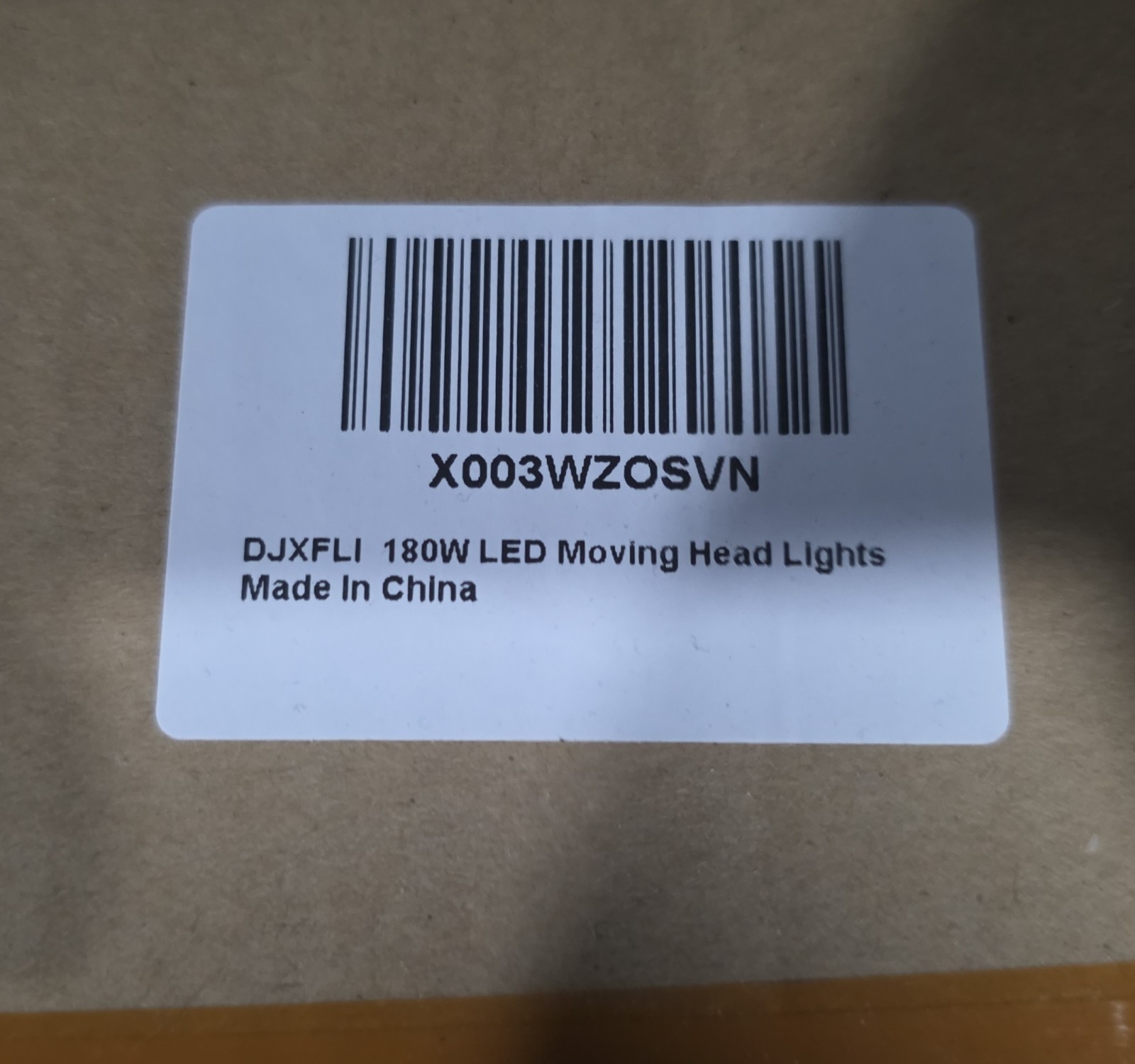 DJXLI DJ Light Moving Head 180W LED Stage Clib Party Dance Light