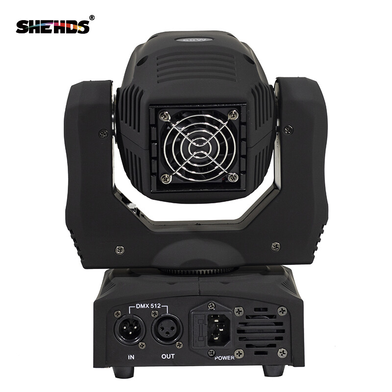 SHEHDS LED GOBO Spot 60W Moving Head Stage Lighting For Wedding KTV Disco Show