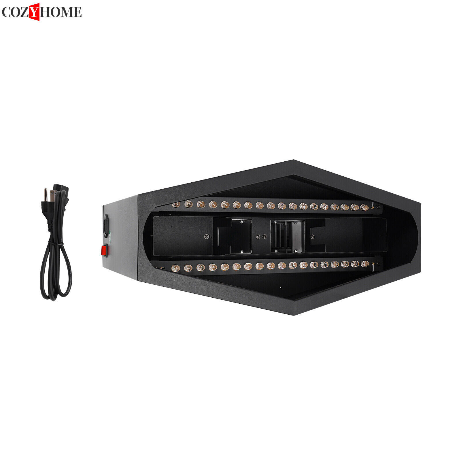 36 LED Flame Fire Light Machine Stage Atmosphere Effect Fake Fire Flame Machine