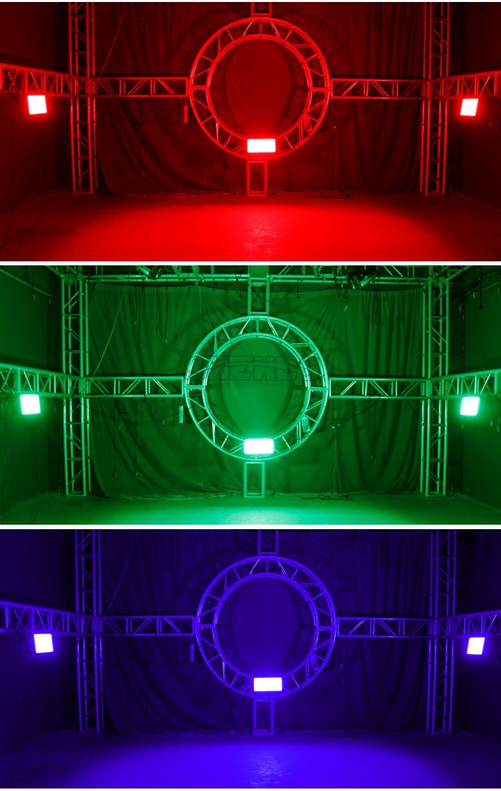 4Pcs 200W 960 SMD 5050 RGB LED Strobe Wall Wash Light Beam Show Disco Party