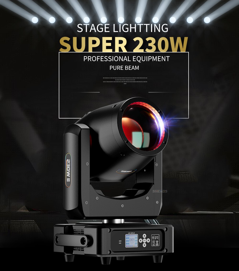 230W 7R/ 275W 10R / 350W 17R Beam Moving Head Light Disco Party Show Or Case