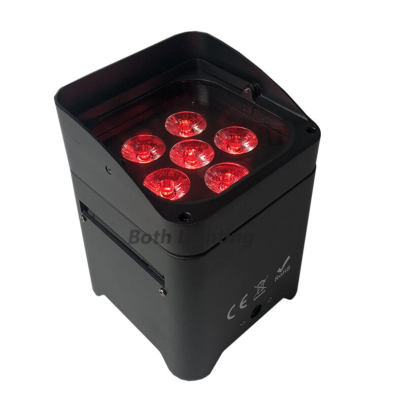 6x18w Wireless Dmx Battery Powered Led Par Uplights Led Uplight Wireless Par