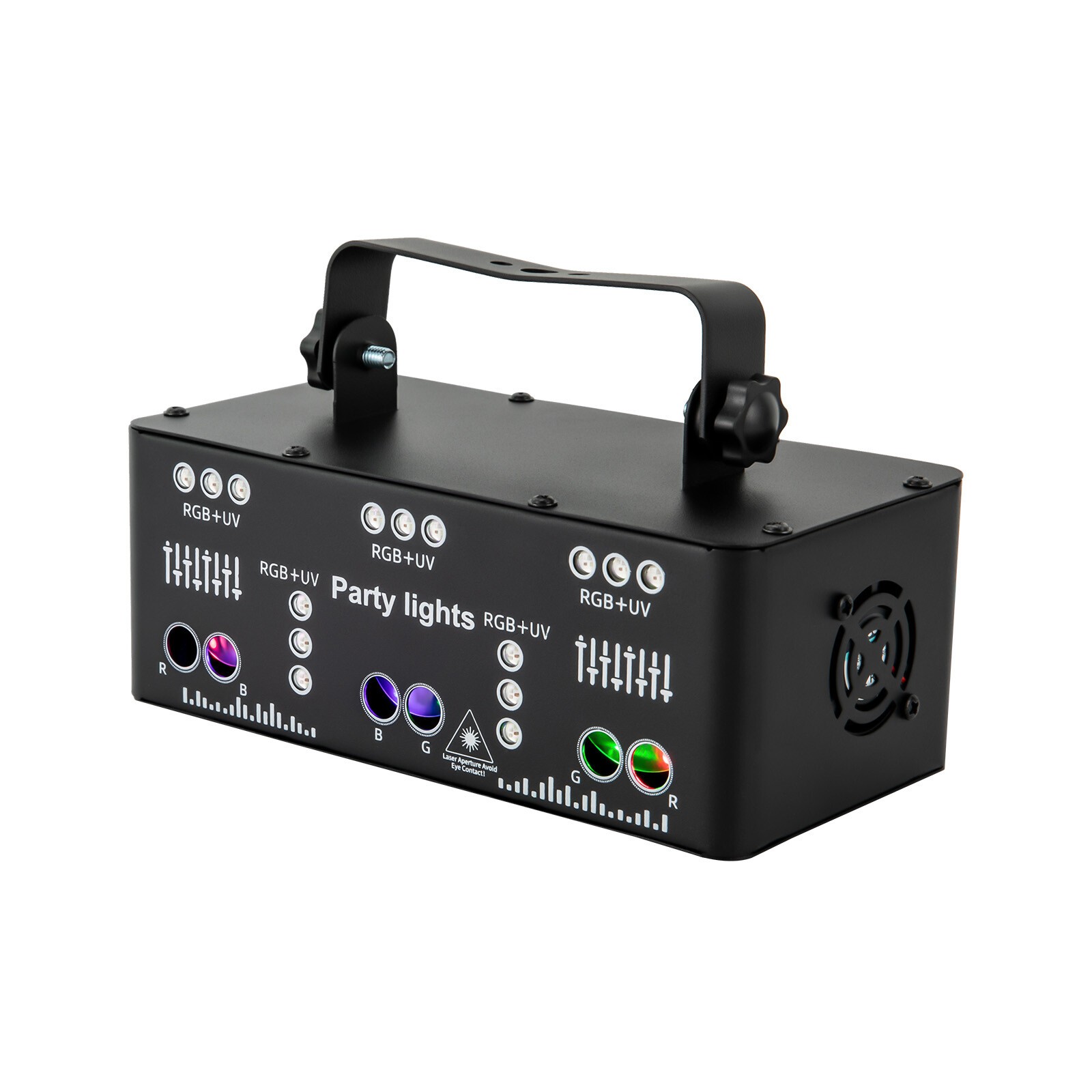 Proffessional DJ Lights 21 Lens RGB UV Disco Strobe Stage Lighting With Remote
