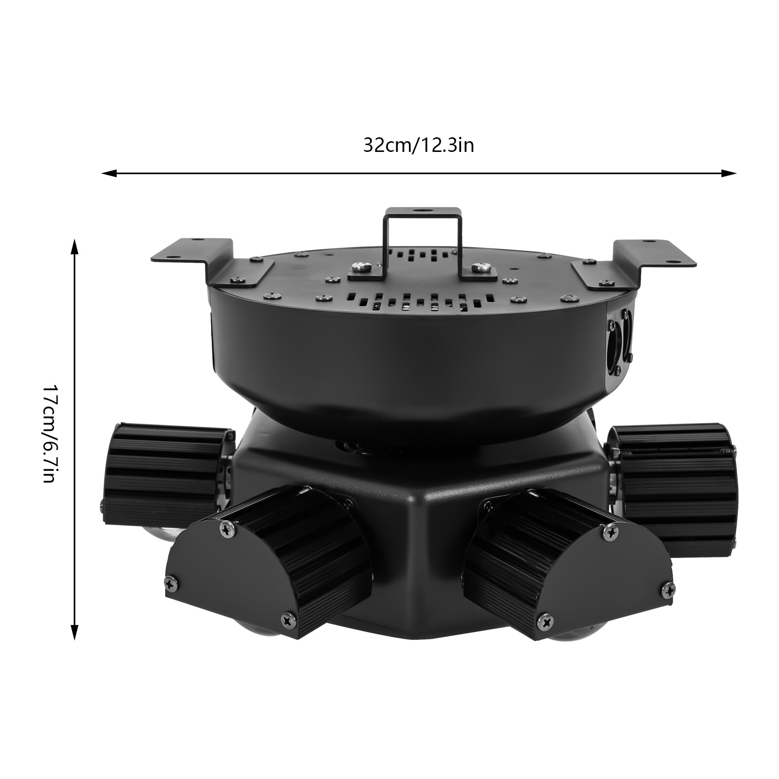 6 Arm Bee Eye LED Beam Moving Head Laser Light DJ Lights DMX Stage Effects RGBW