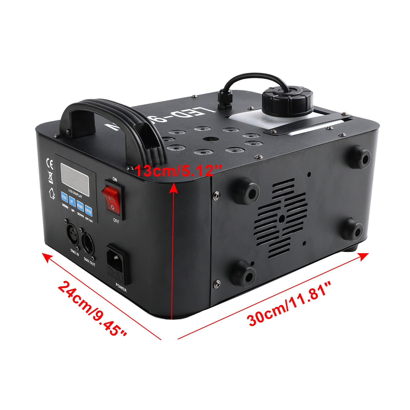 💫900W RGB LED Light Smoke Fog Machine Stage Fogger DJ Spray Smoke Effect