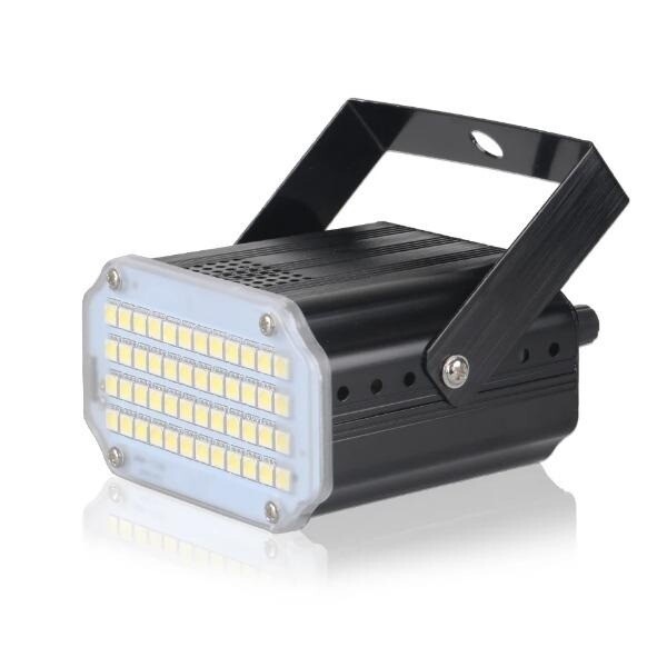 48 RGB UV LED Disco Stage Light Effect Party Strobe Lights with Remote Control