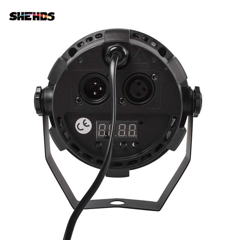 SHEHDS LED Flat Par 12x3W RGBW Lighting For DJ Disco Stage Effect Party Club