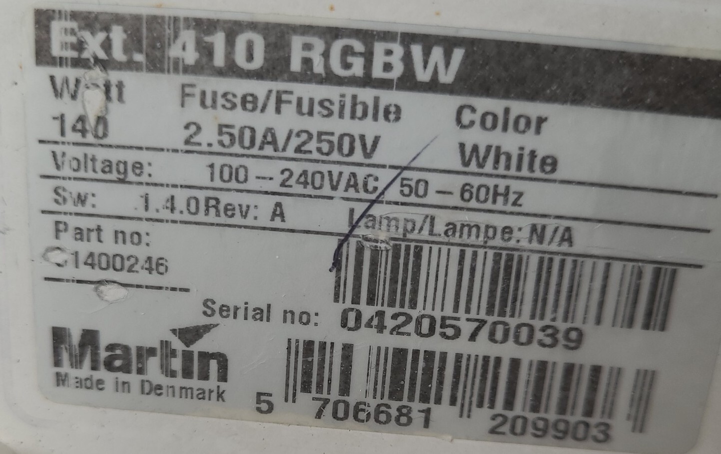 Martin Lighting Exterior EXT-400 Architectural LED
