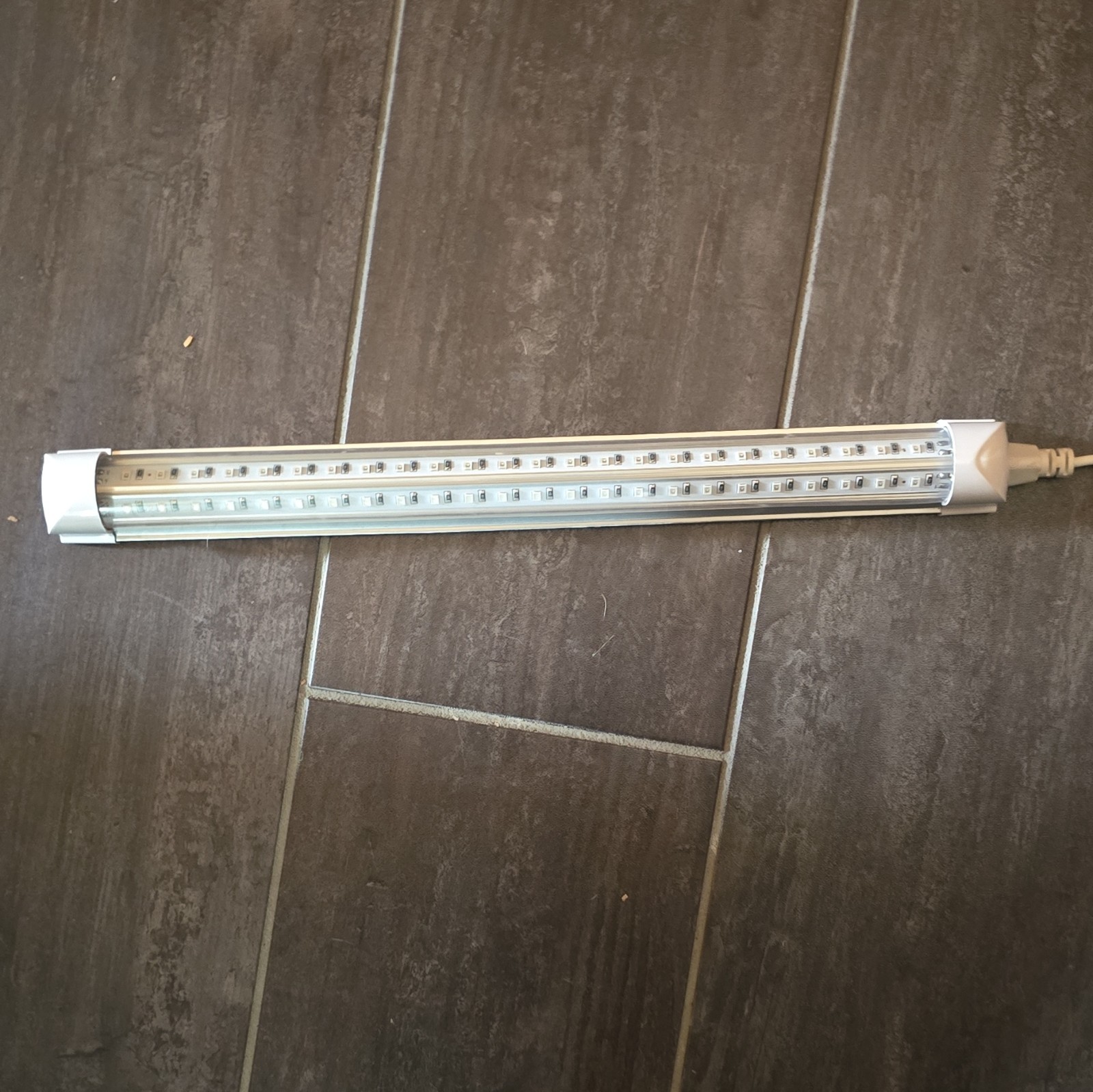 LED Purple Border/Strip Bar Light, Manual Inline On/Off Switch, USB Plug-In