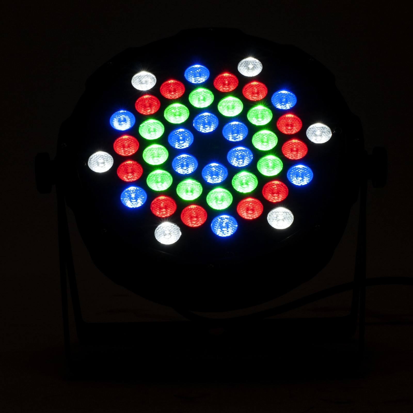 (2) American DJ Eliminator LP 42 RGBW 42 x 1 Watt LED DMX Par Wash Lights ADJ