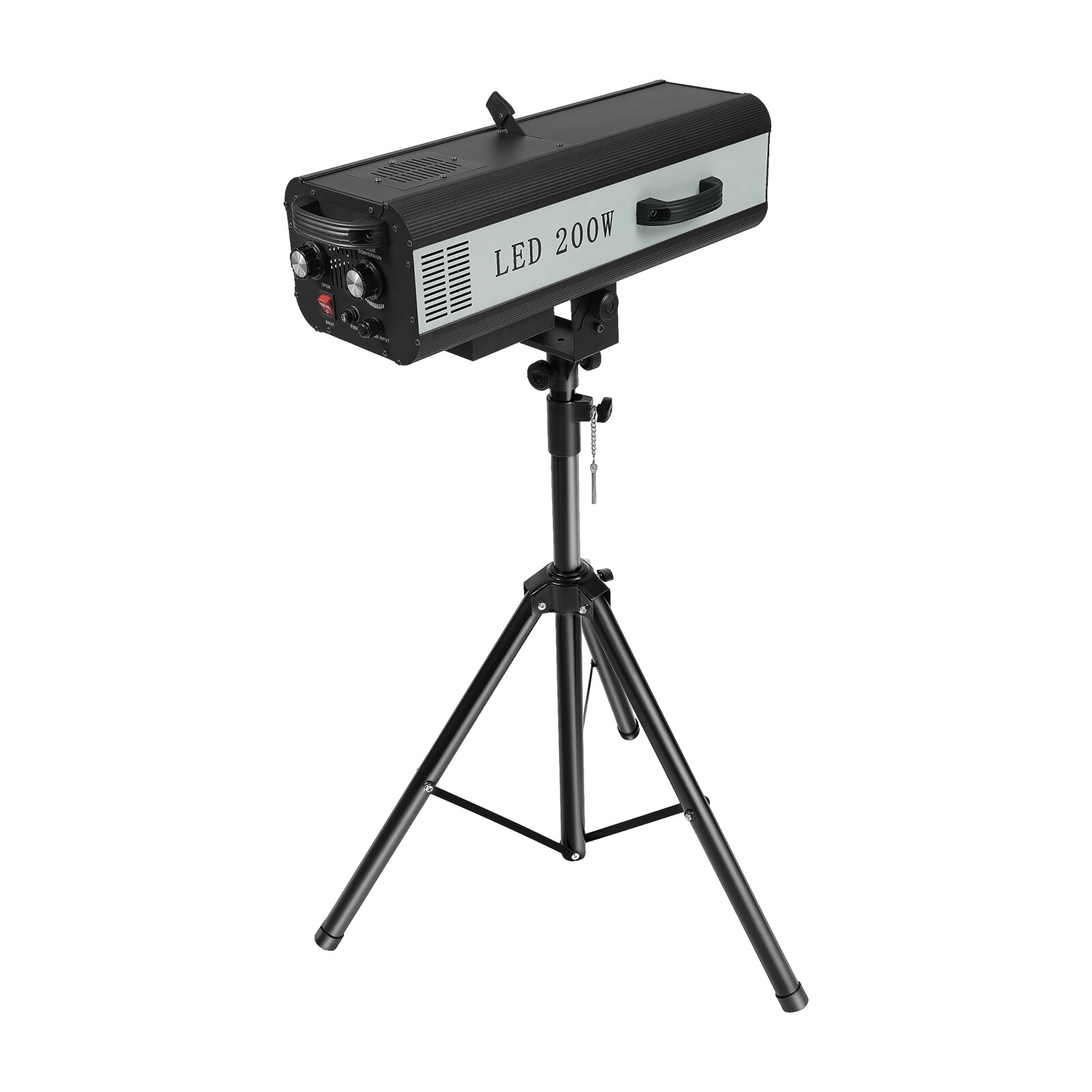 LED Follow Spot Light DJ Party Theater Disco Stage Spotlight Manual Control