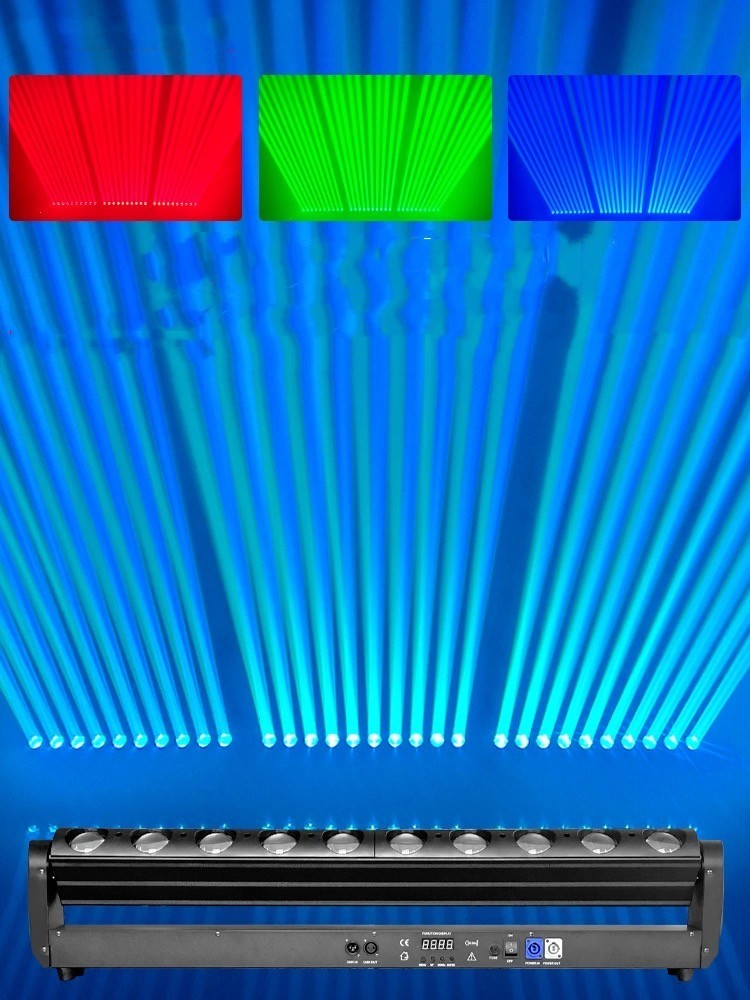 10x40w Led Beam Lights Dj Club 10*40w Moving Head Light Rgbw 4in1 bar dj light