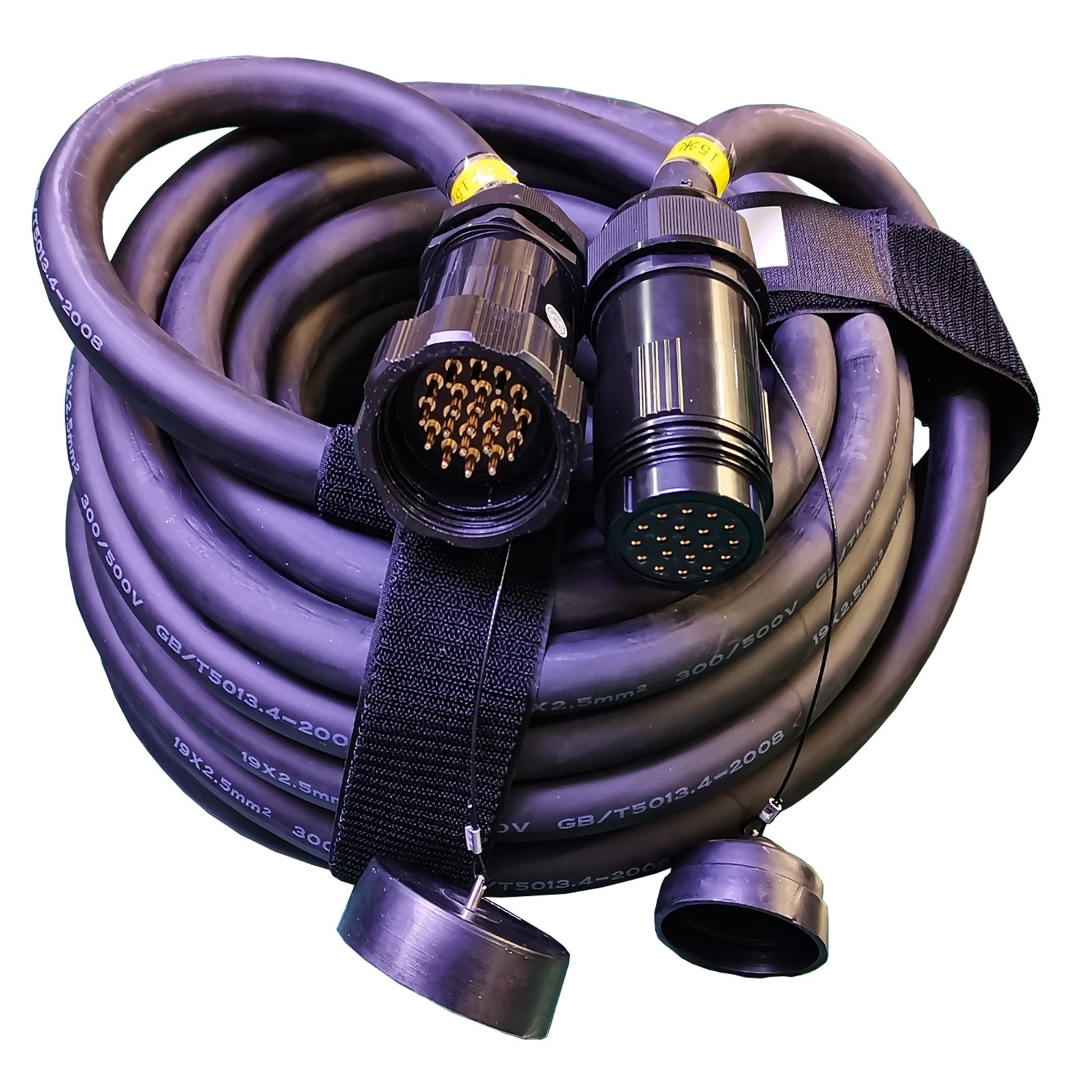 19pin Socapex Extension Power Cable 50ft 15meters 13AWG for Power Distro Box