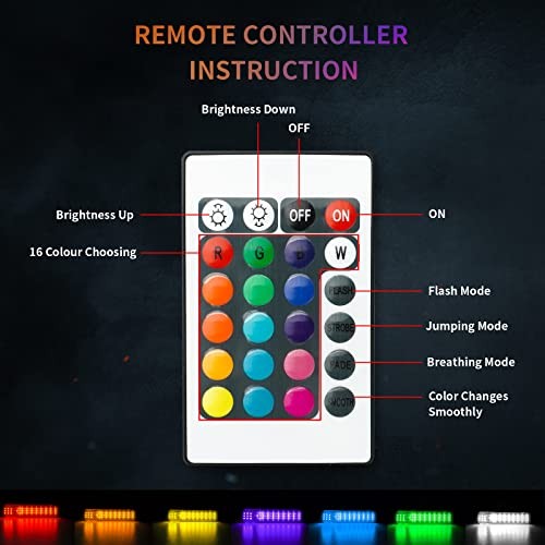 RGB LED Interior Door Panel Courtesy Light Multi-Color Chevy RGB DOOR LIGHT-2