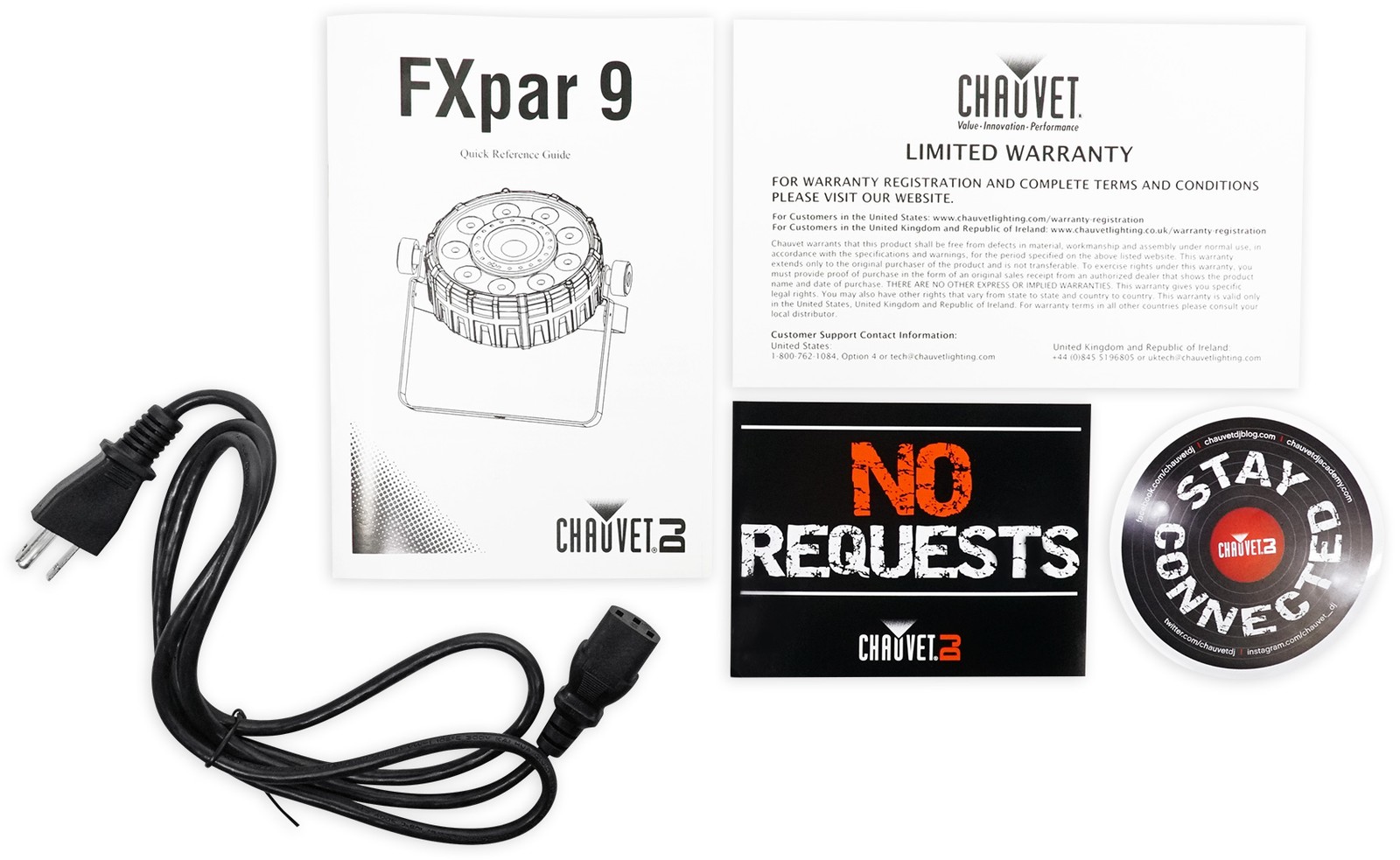 Chauvet DJ FX Par 9 Compact DMX Multi-Effect LED, SMD RGB+UV Strobe Par Light