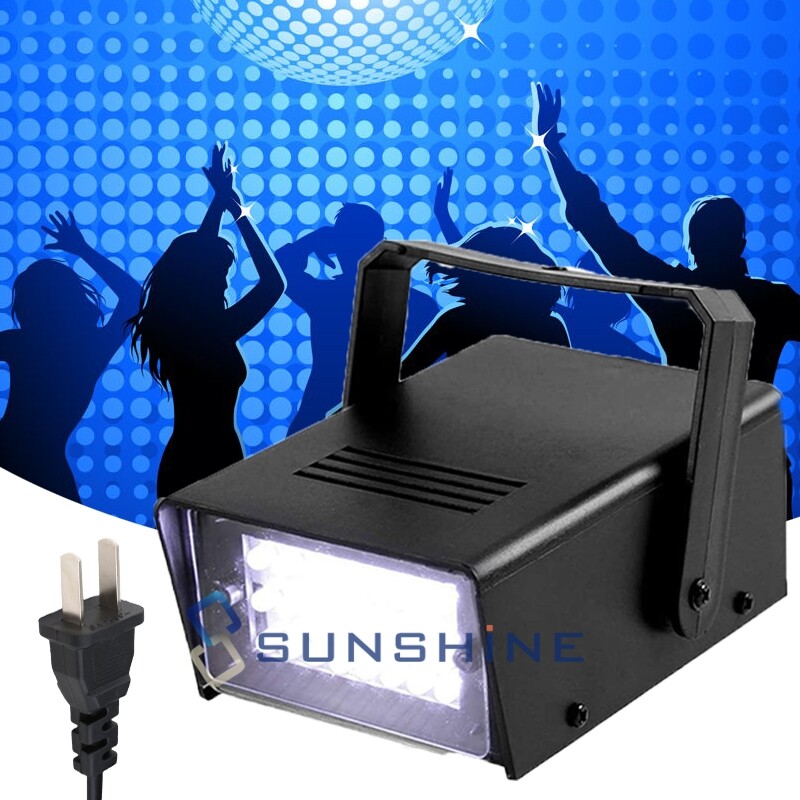 Disco Party Led Strobe Lights DJ 24LED Flashing Stage Light for Birthday Wedding