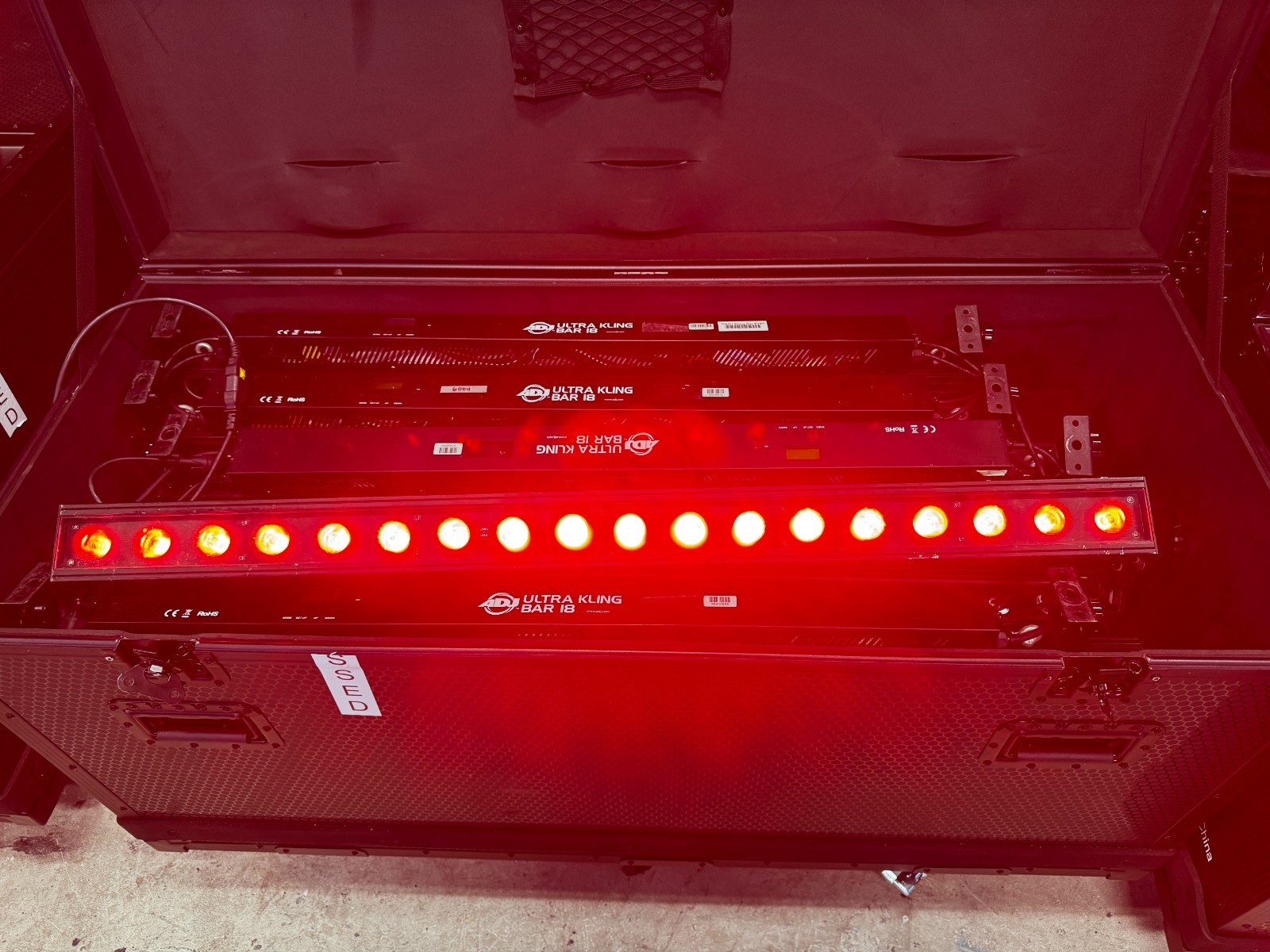 American DJ ADJ Kling Bar 18 Linear Bar Wash 18x3w RGB DMX 56ch Pixel 50+ Avail
