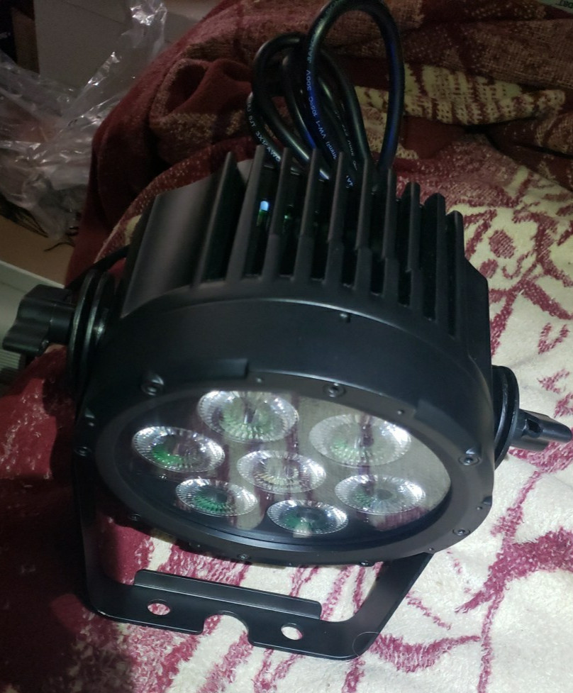 Elation Sixpar 100 7x 12W RGBAW+UV LED Par