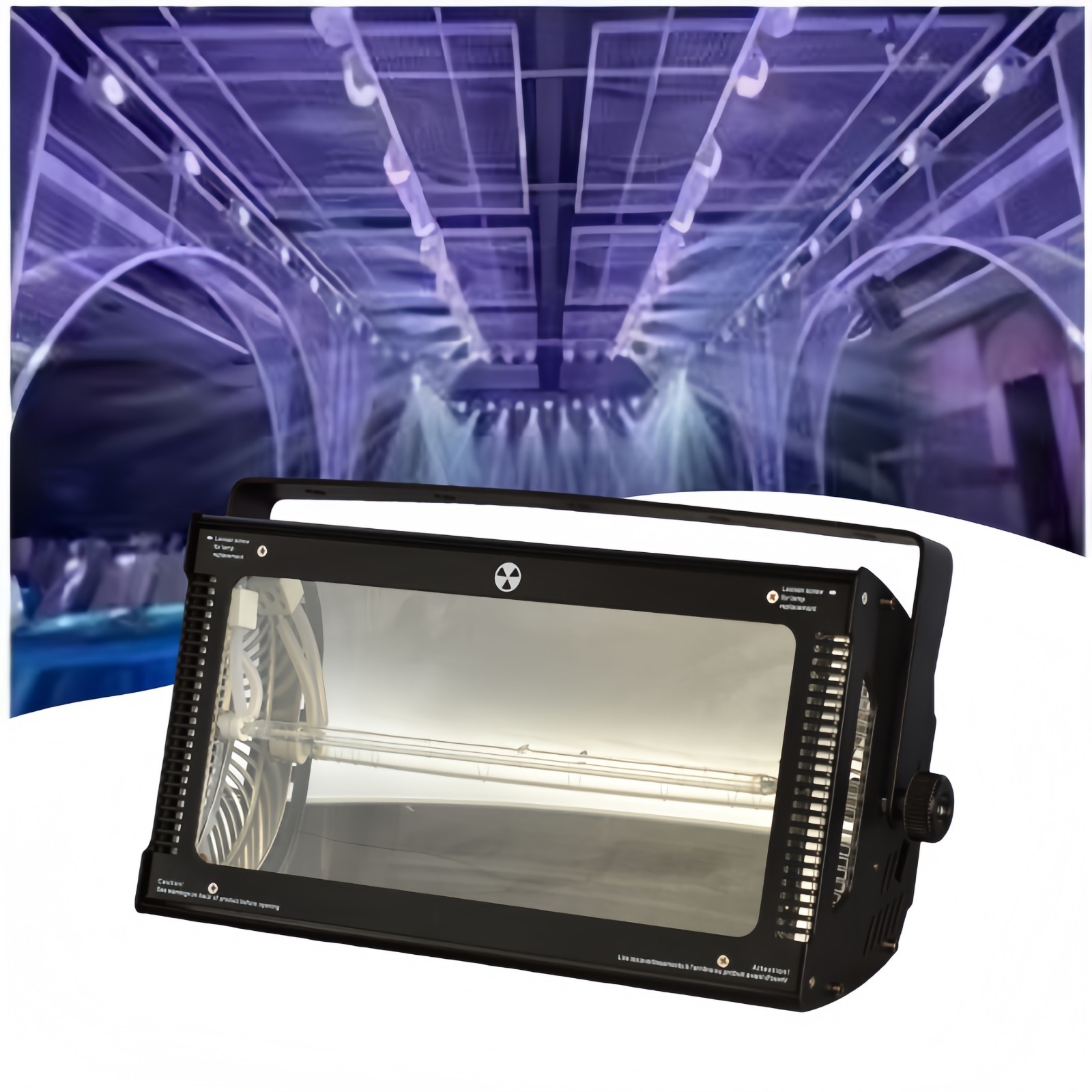 DMX512 Atomic 3000W Strobe Light 110V DJ Disco Club Flash Effect Stage Lighting