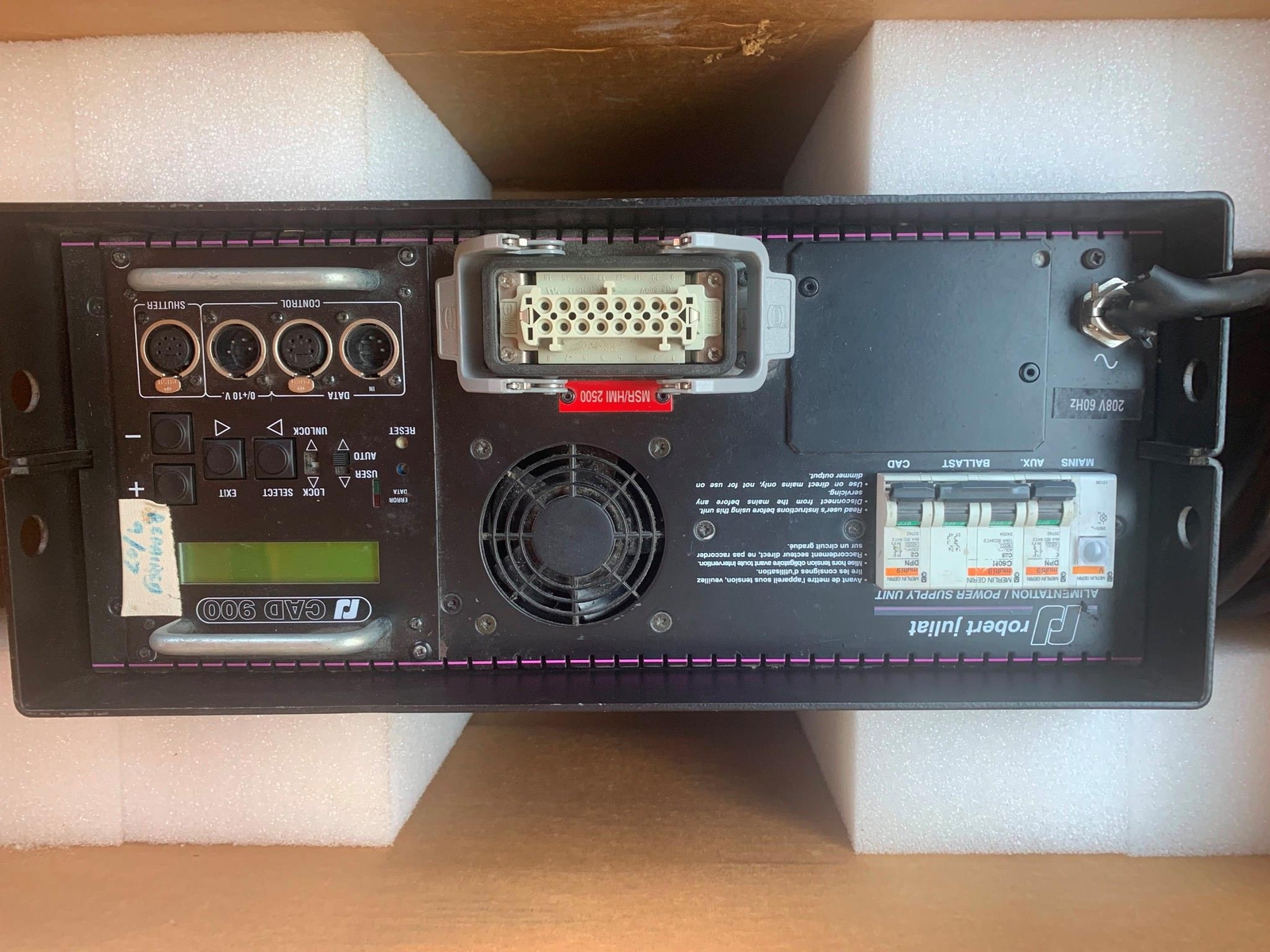 Robert Juliat Ivanhoe 2500 Followspot with CAD 900 Ballast *UNKNOWN CONDITION*